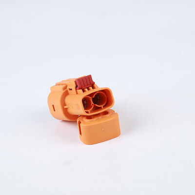 EV High Voltage Interlock Connector 2 Pin Straight Type for Energy Storage & Electric Vehicles