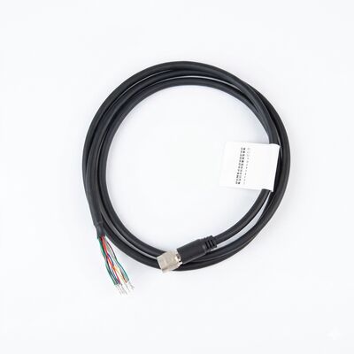HR10A_10R_12P-L1.5M Rakitan Kabel Kamera Industri Konektor Melingkar 12-Pin