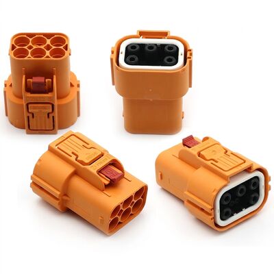 Konektor HVIL Seri Lembar Kecil 800V 46A Colokan Waterproof Untuk Kendaraan Energi Baru