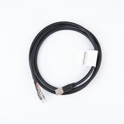 HR10A 12-Pin Konektor Melingkar Kamera Industri Rakitan Kabel Pemicu Daya untuk Visi Mesin
