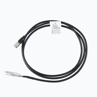 Hirose 6 Pin HR10A-7P-6S High Flex Kabel Daya Kamera Industri