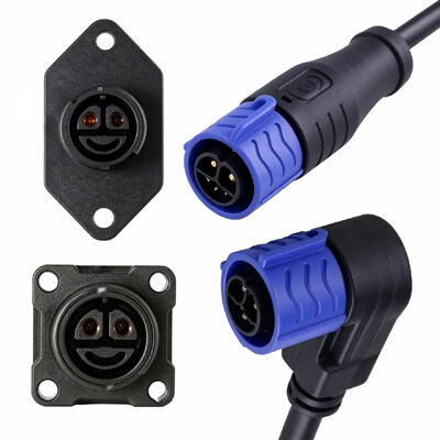 Konektor Pengisian Sepeda Motor Listrik Tahan Air IP67 Steker EV 50A